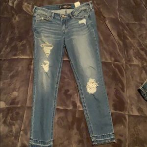 Hollister cropped jegging
